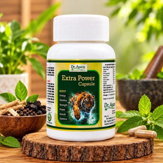 Dr Ayura Men’s Ayurvedic Wellness | 1 Month Kit | Premium Herbal Wellness Combo for Men